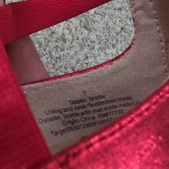 NWOT Girl Cat & Jack dress shoes size 7 toddler - Picture 3 of 3